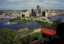 Pittsburgh from Duquesne Incline platform