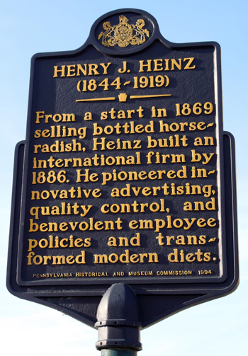 H.J. Heinz Sign