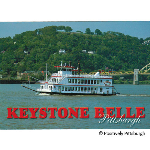 Keystone Belle Riverboat Postcard