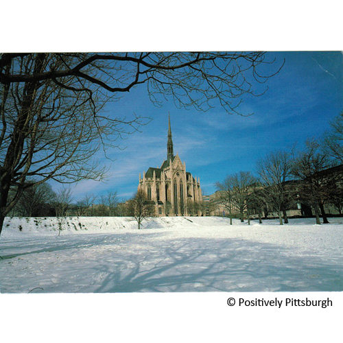 Heinz Chapel in Winter Postcard