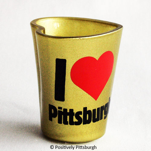I <3 Pittsburgh Shot Glass