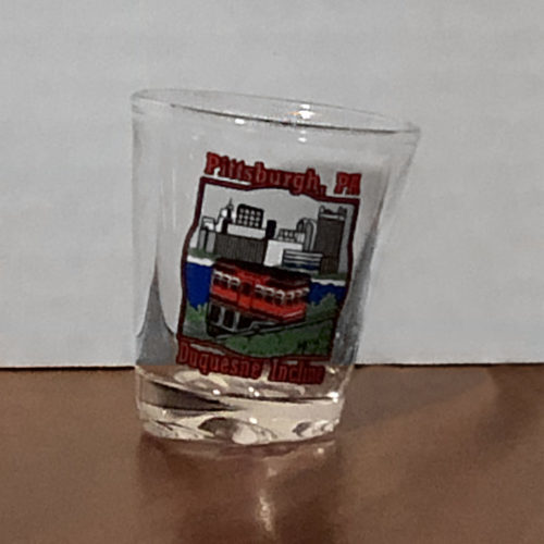 Duquesne Incline Slanted Shot Glass