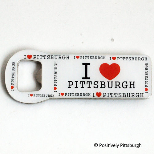 I Love Pgh Bottle opener
