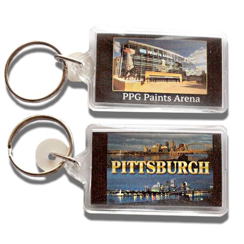 Pittsburgh Penguins Metal Keychain