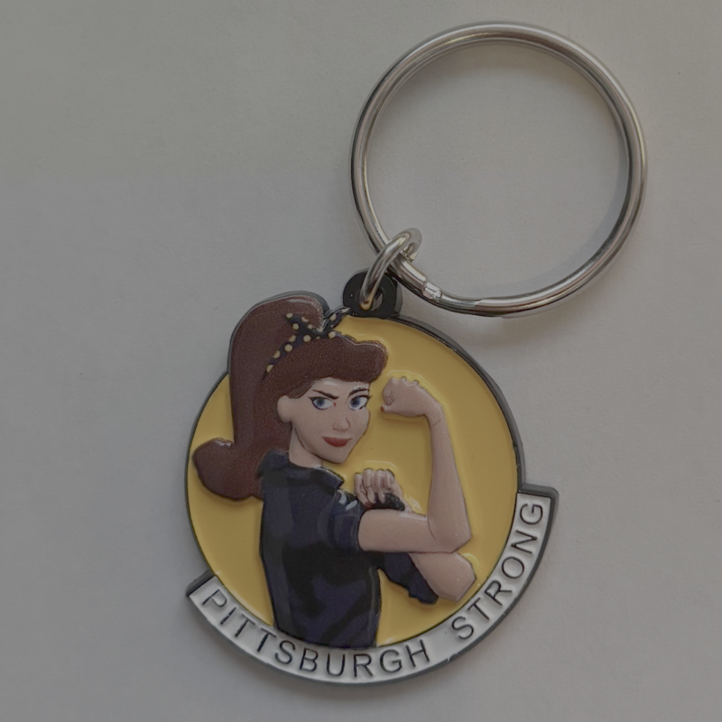 Pittsburgh Strong Keychain