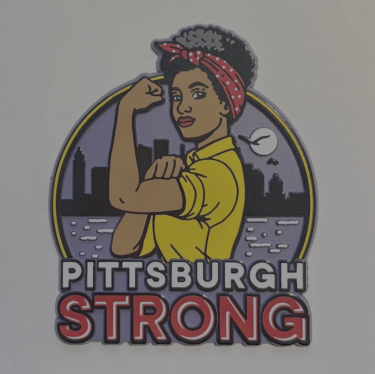 Pgh Strong Flex Magnet - Black Lady